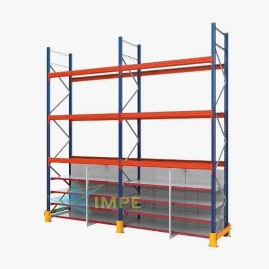Porta Palete com Gôndola Integrada