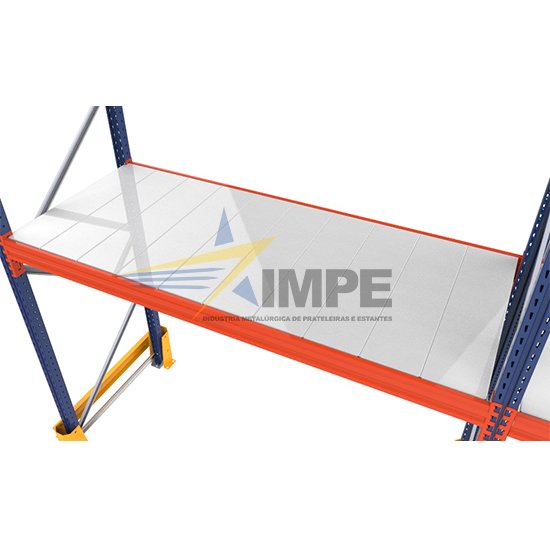 Porta Palete com Plano Metálico
